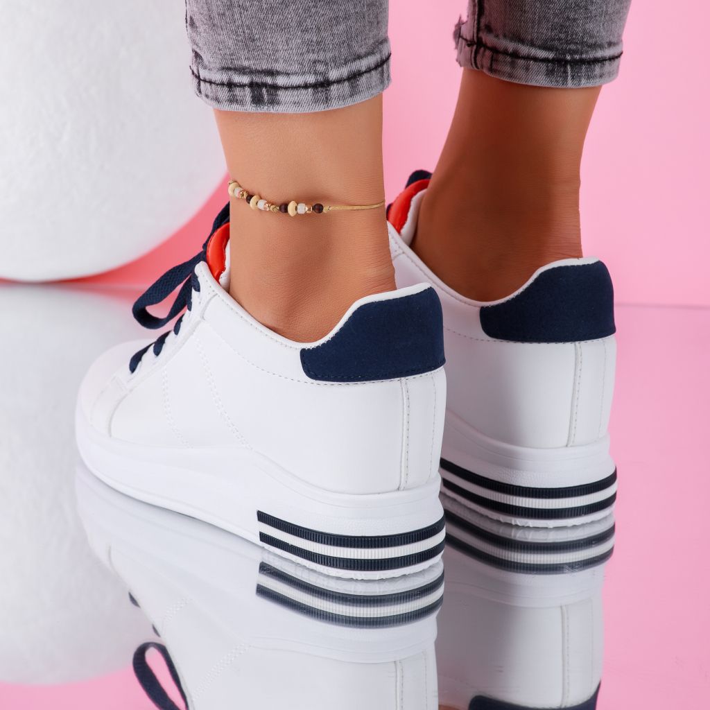 Дамски спортни обувки Carmen Бял #9015