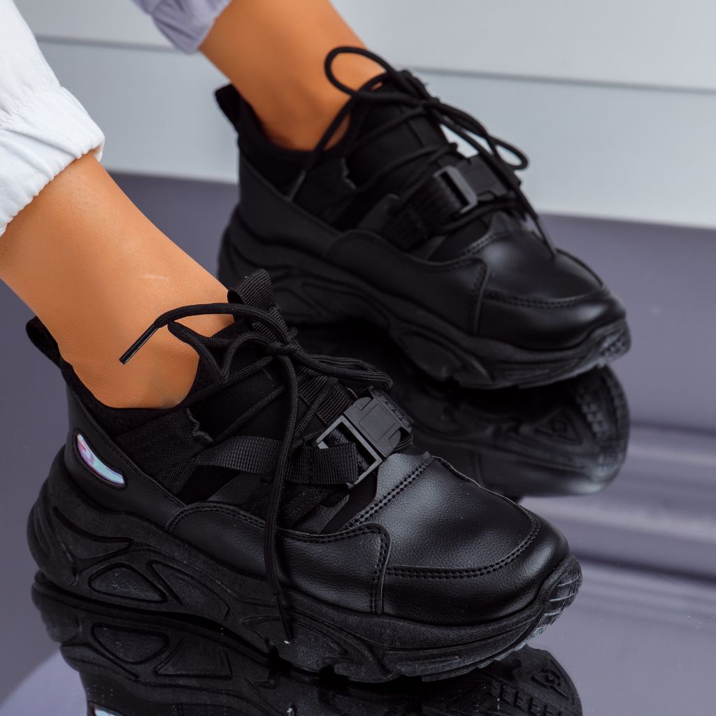 Дамски спортни обувки Jimena черен #9308