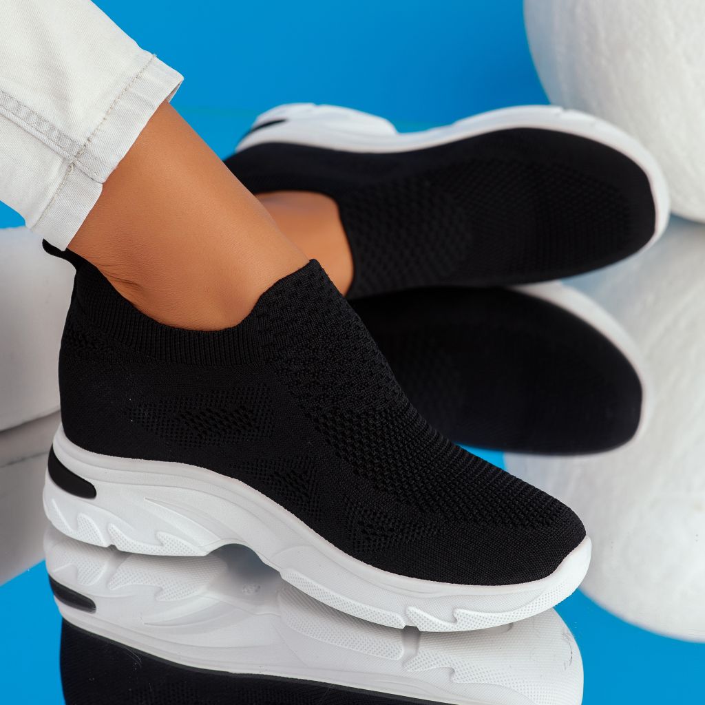 Дамски спортни обувки Luna Черен #9057