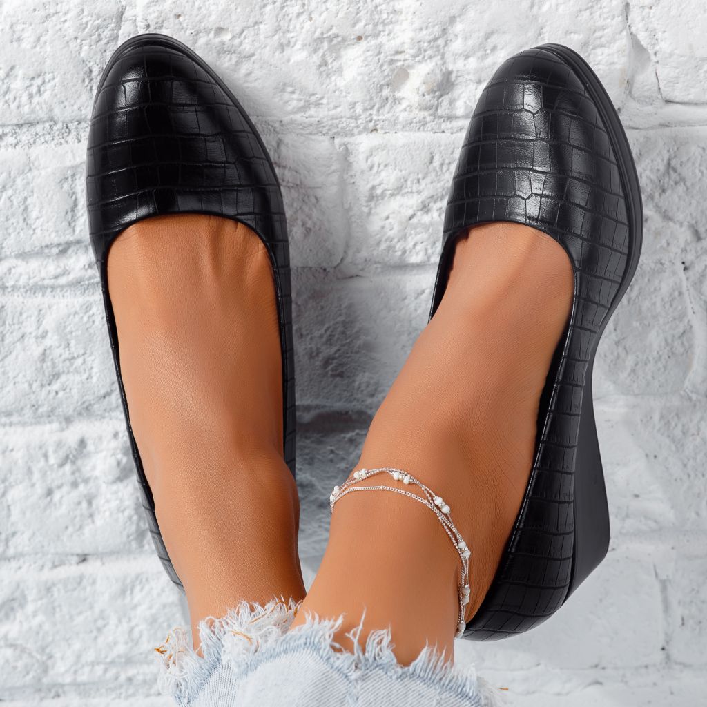 Alkalmi cipő Fekete Jimena2  #9332