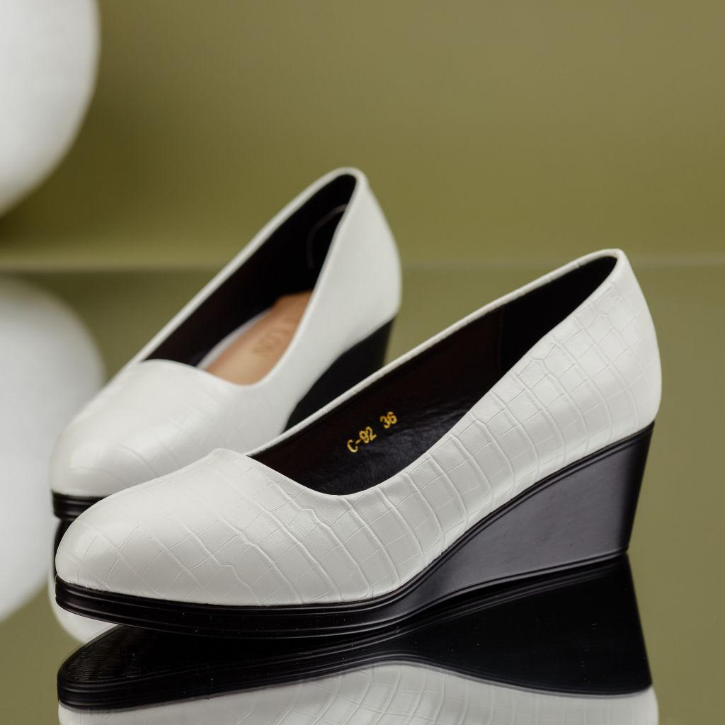 Alkalmi cipő Fehér  Jimena2 #9333