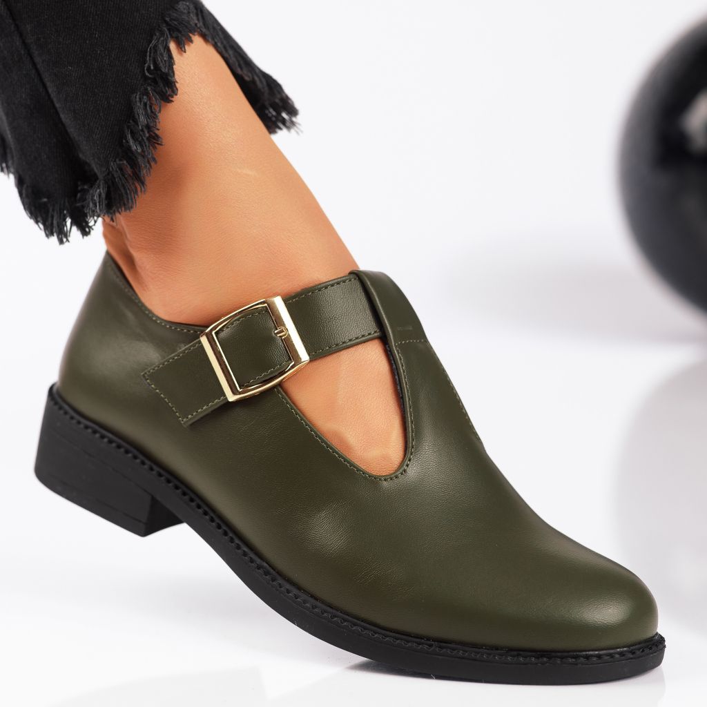 Karo Női Zöld Alkalmi Cipő #9309