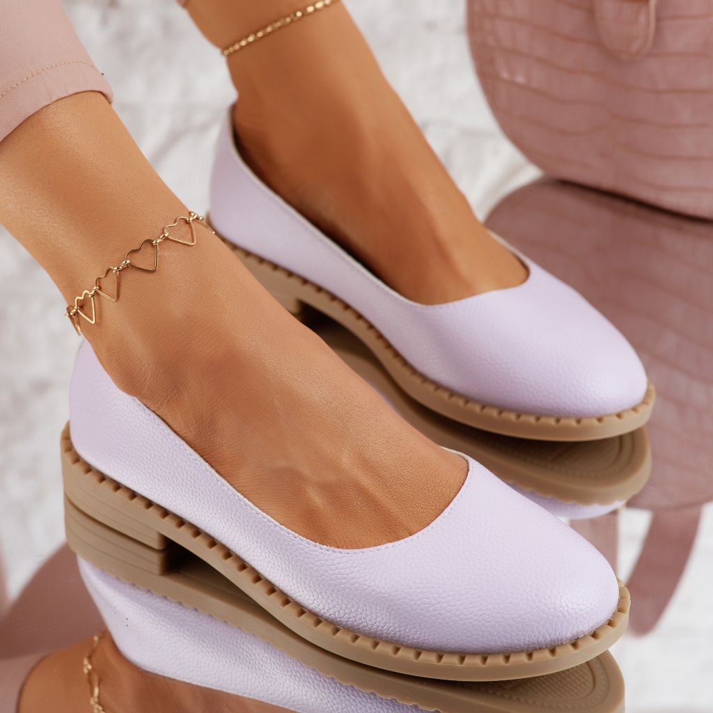 Ежедневни дамски обувки Giselle лилаво # 9892