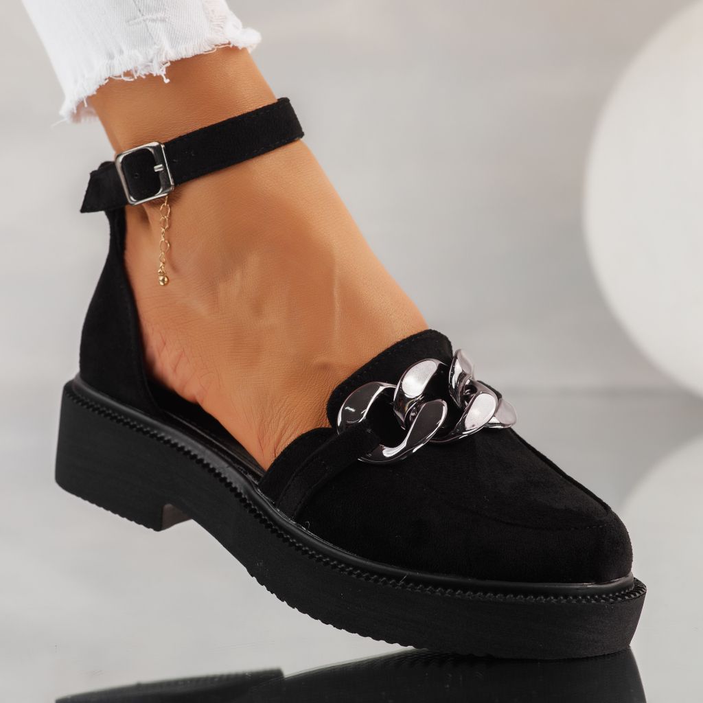 Всекидневни дамски обувки Fredy черни #9992