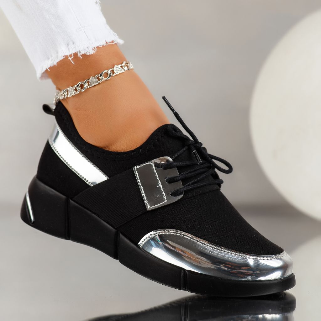 Дамски спортни обувки Noelle Сребро #10877