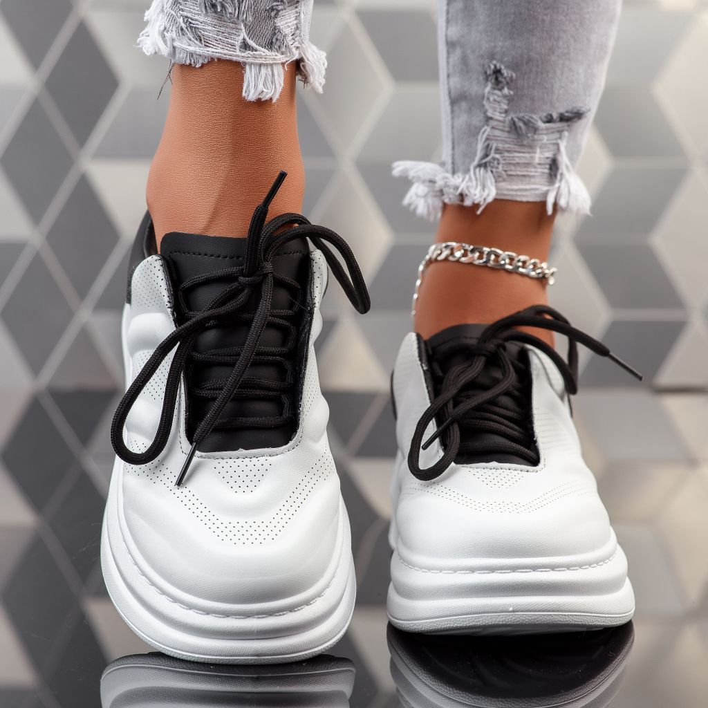 Дамски спортни обувки Mera черен/Бяло #12088