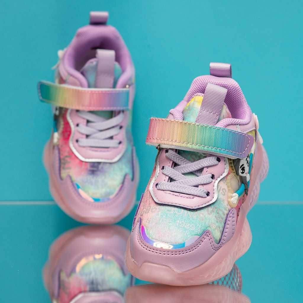 Спортни обувки за деца Tom лилаво #12187