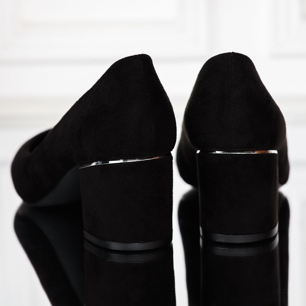 Дамски обувки с ток Sofia Черно #12391