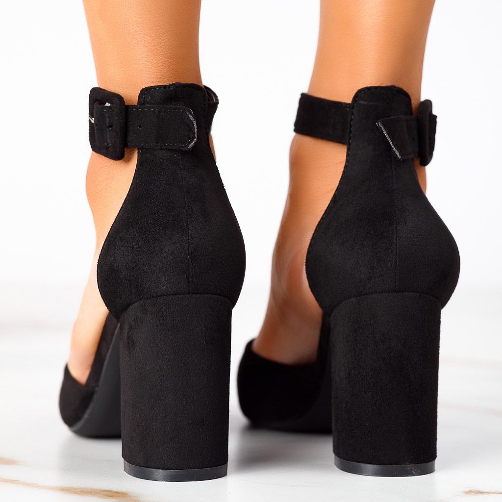 Дамски обувки с ток Josie2 черен #13315