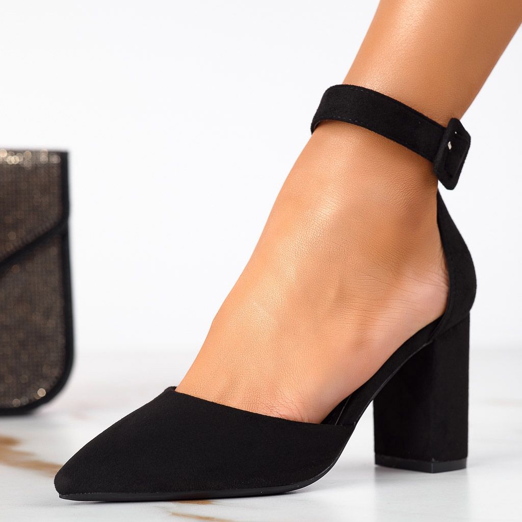 Дамски обувки с ток Josie2 черен #13315