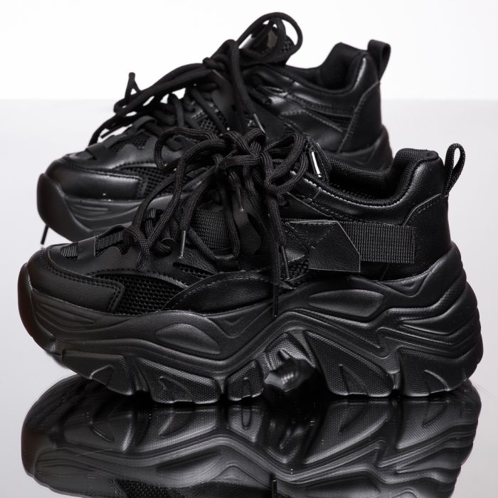 Ema Női Fekete Sportcipő #13458