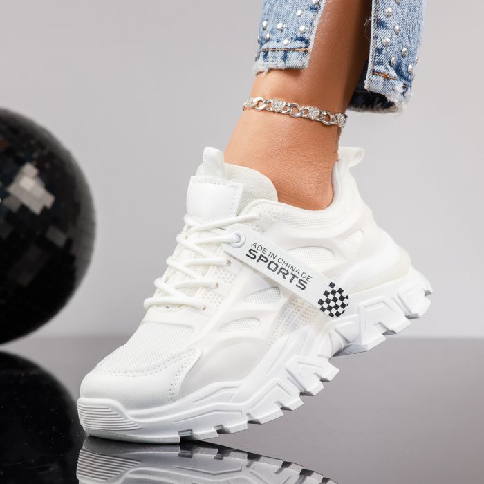 Дамски спортни обувки Tana Бяло #13616
