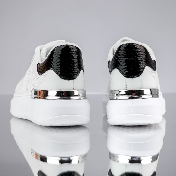 Дамски спортни обувки Alyssa Бяло/черен #13576