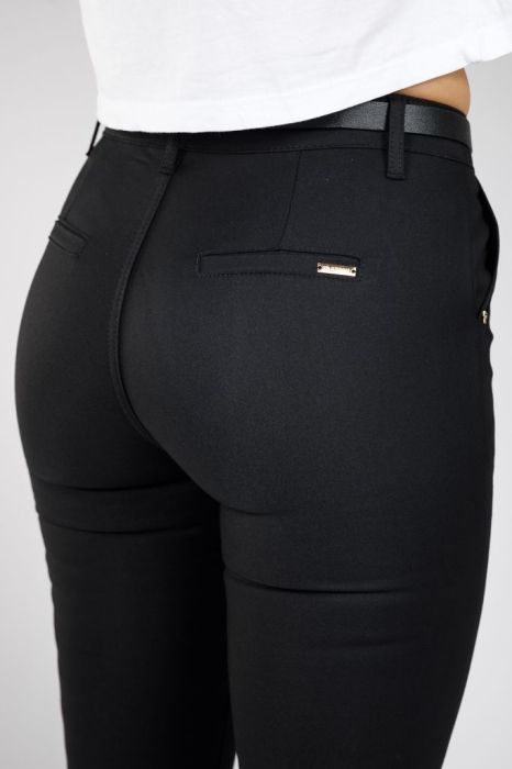 Дамски ежедневен панталон Diana черни #A393