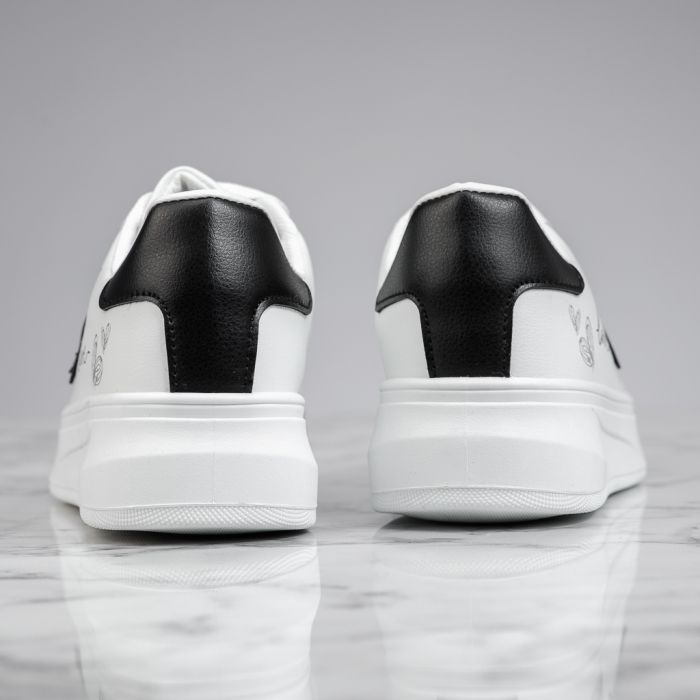 Дамски спортни обувки Hera Бяло/черен #13773