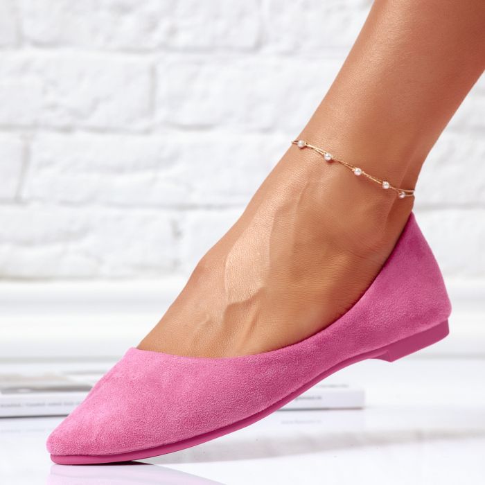 Обувки за балеринки  Anastasia Фуксия #14060