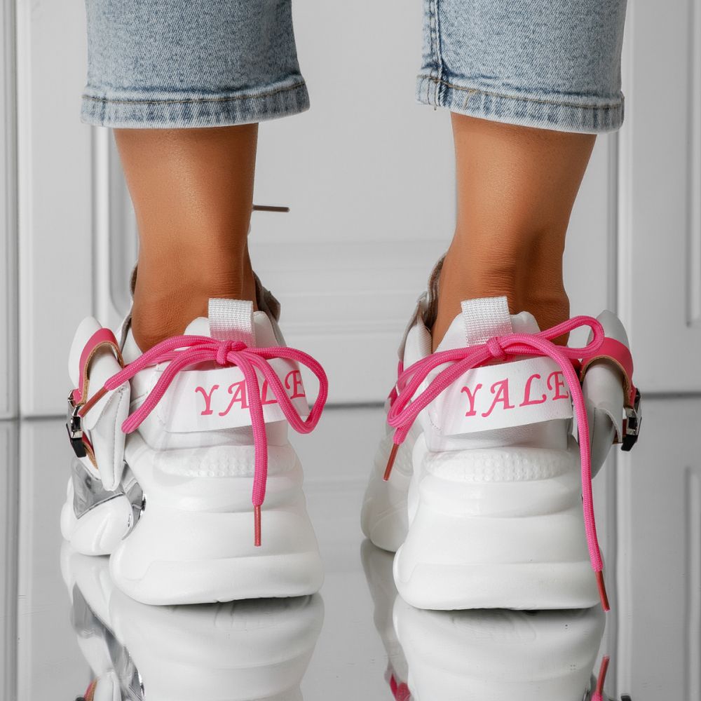 Fehér/Rózsaszín Női Sportcipő Jasmine #16357