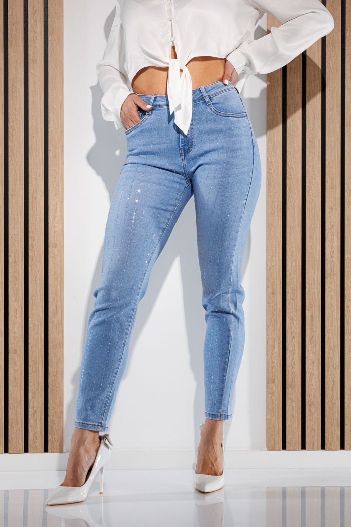 Rey női MomFit Jeans kék #A802