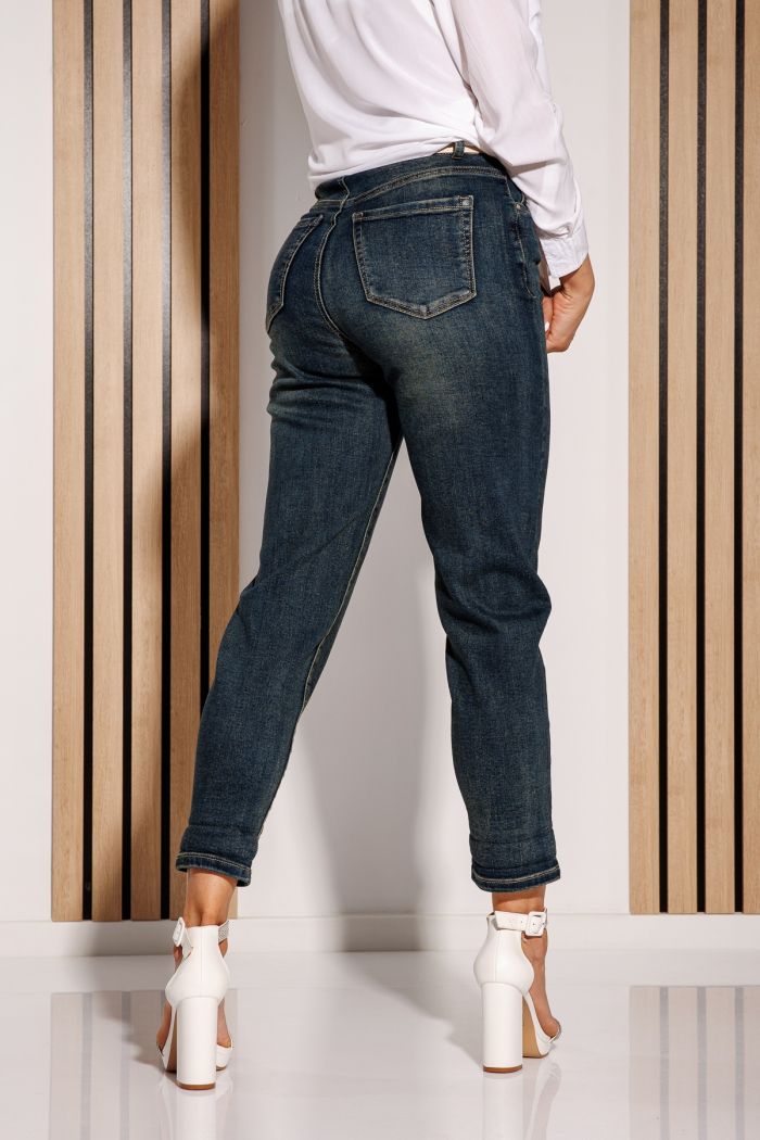 Női kék baggy fit farmer Zina kék  #A1164