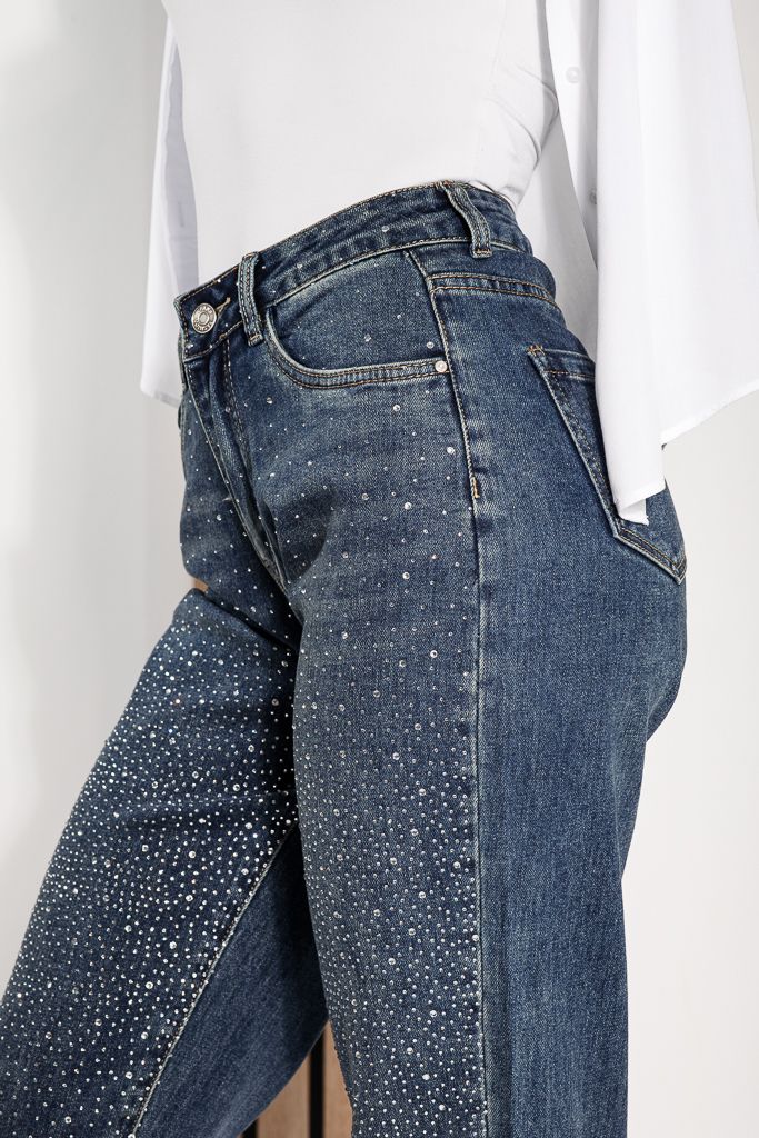 Farmer Baggy Fit női Francesca Kék #A1208