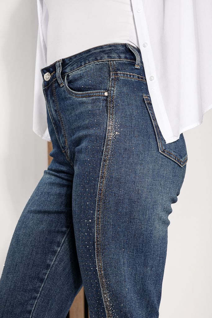 Farmer Baggy Fit női Alessia Kék #A1213