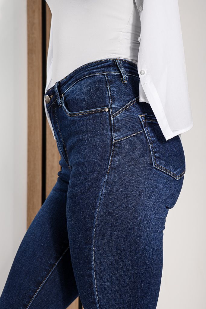 Farmer Skinny Push-up női Dalila Kék #A1217