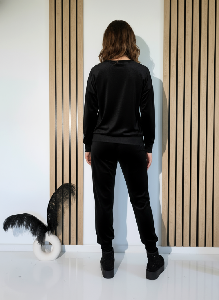 Női sport együttes fekete Tabita #A1266