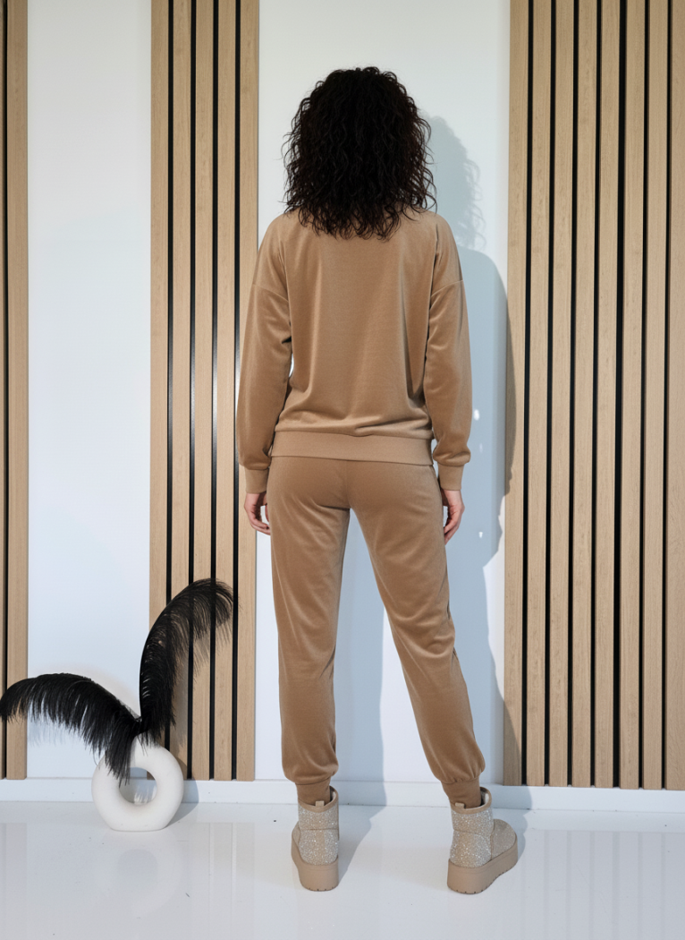 Női sport együttes barna Tabita #A1268