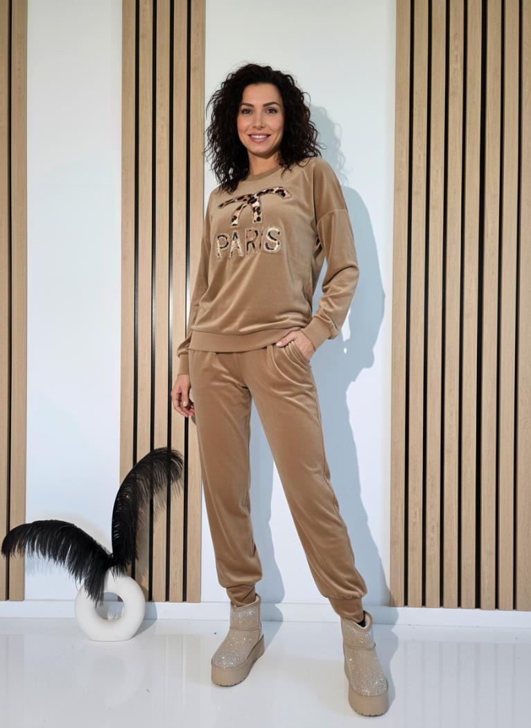 Női sport együttes barna Tabita #A1268