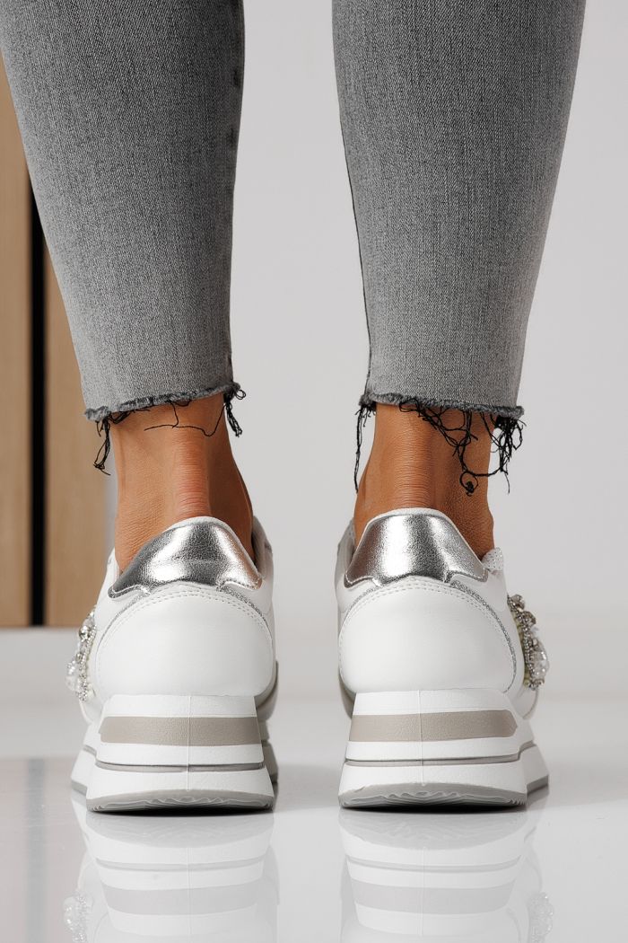 Női sportcipők fekete öko bőrből készült Kayla #24139