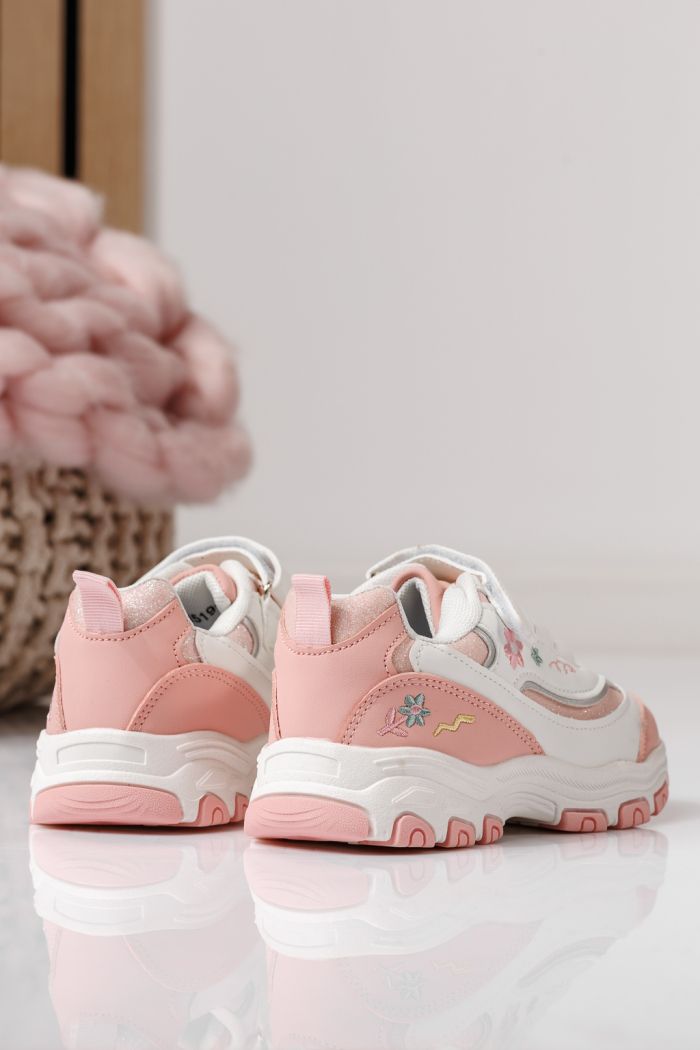 Gyerekcipők fehér öko bőrből készült Arya #24041