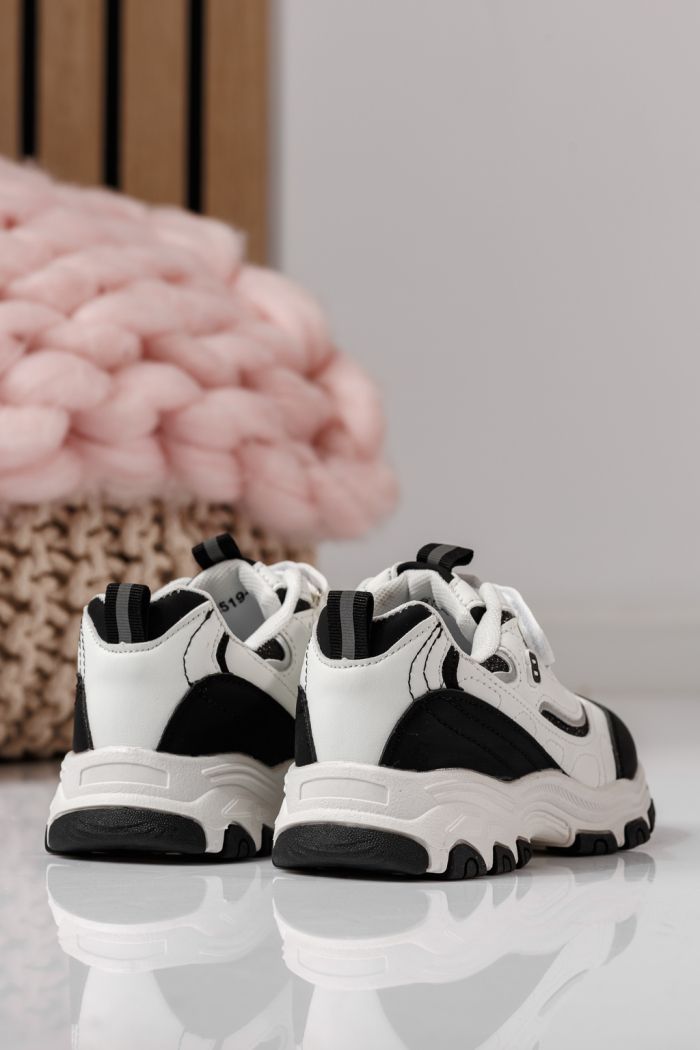 Gyerekcipők fekete öko bőrből készült Arya #24028