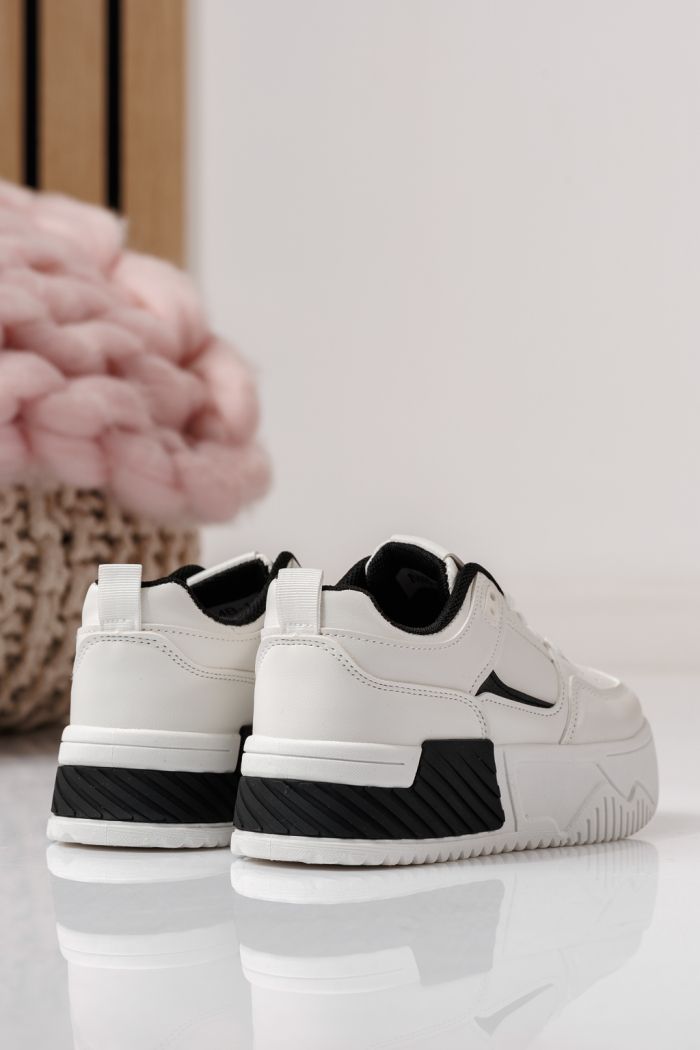 Gyerekcipők fehér öko bőrből készült Ariana #24014