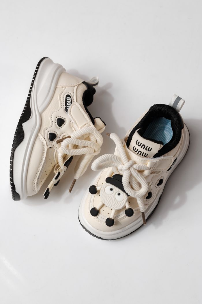 Gyerekcipők fekete öko bőrből készült Briana #24045