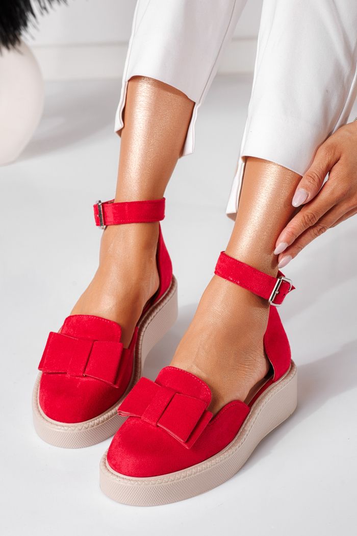 Willy Női Alkalmi Cipő Rózsaszín Velúr Ökológiai Bőrből #24220