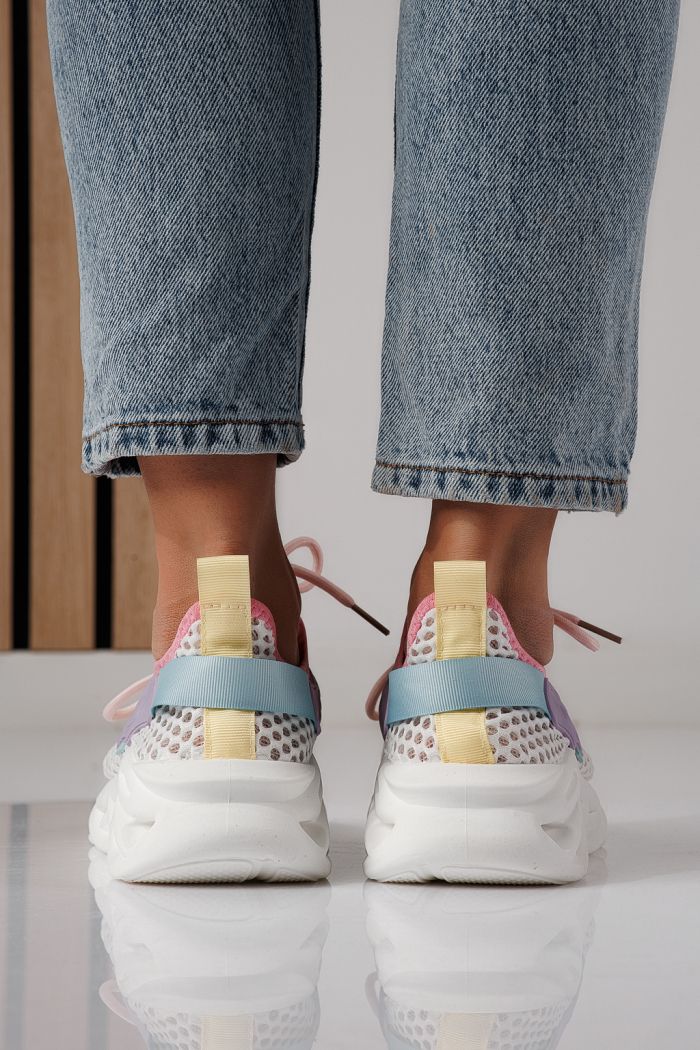 Adidasi dama multicolor din material textil Florentina #24312