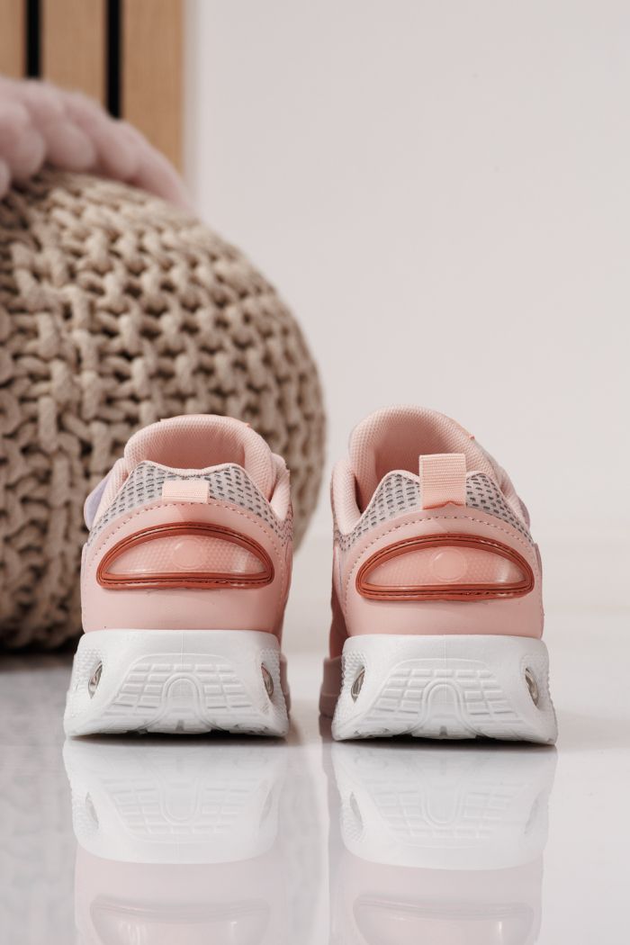 Gyerekcipők rózsaszín textil anyagból készült Victoria #24358