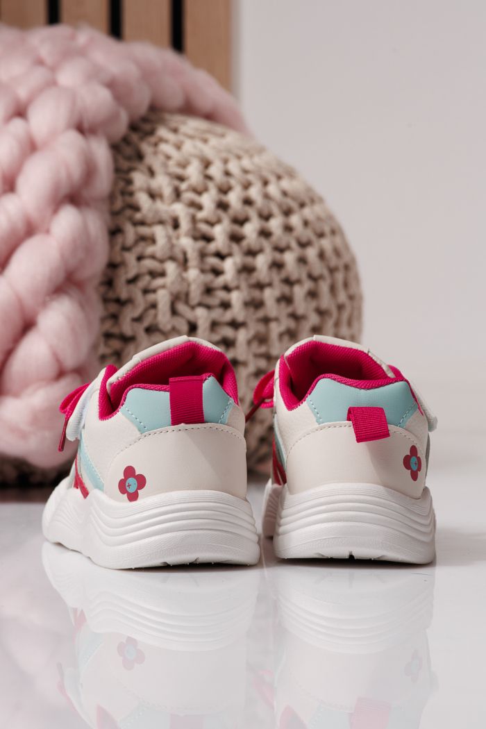 Gyerekcipők rózsaszín öko bőrből készült Bubu #24340