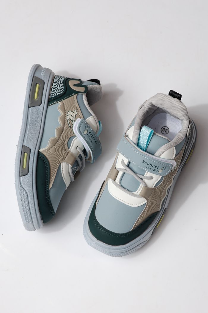 Gyerekcipők fekete öko bőrből készült Iris #24343