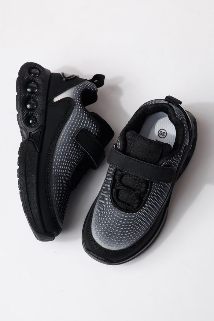 Gyerekcipők fekete textil anyagból készült Victoria #24357