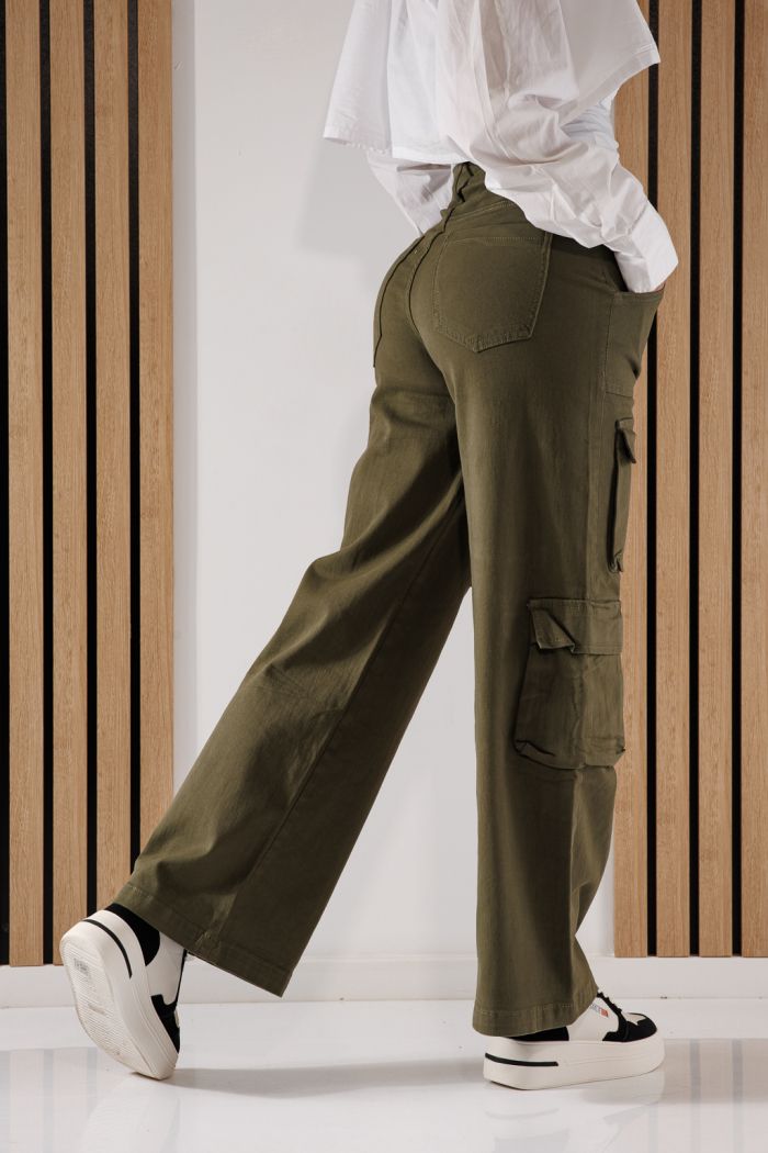 Miki Keki Női Cargo Tipusu Farmer #A642