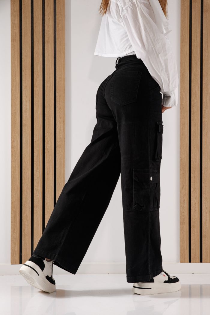 Blugi Tip Cargo Dama Miki Negri #A643