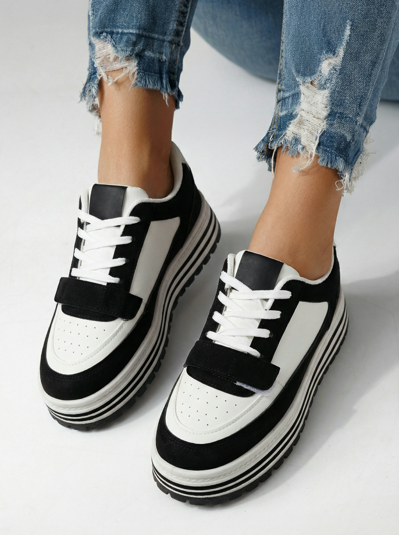 Női sportcipők fehéri öko bőrből készült Tabitha #24454