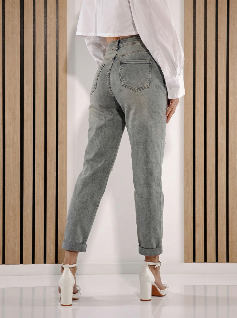 Női Baggy Fit farmernadrág Savina kék #A1388