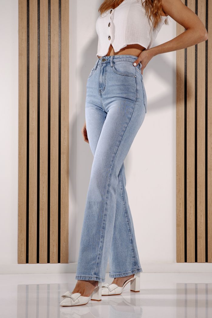 Női trapéz farmer  Beatriz kék #A1376