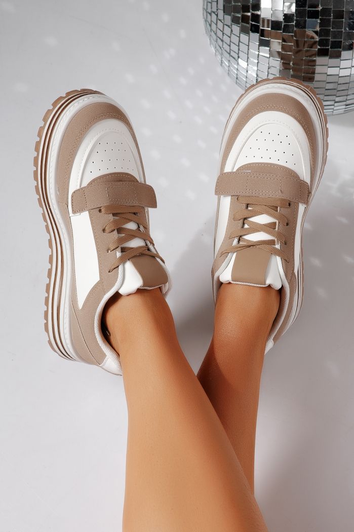 Női sportcipők fehéri öko bőrből készült Tabitha #24456