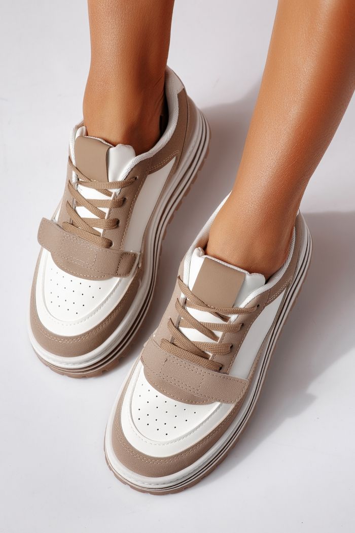 Női sportcipők fehéri öko bőrből készült Tabitha #24456