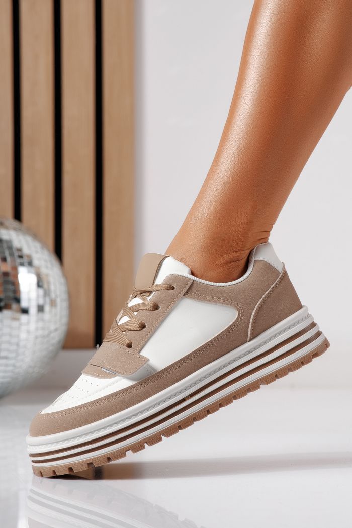 Női sportcipők fehéri öko bőrből készült Tabitha #24456