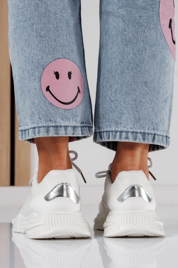 Devi Női Sportcipő Fehér Ökológiai Bőrből #24543