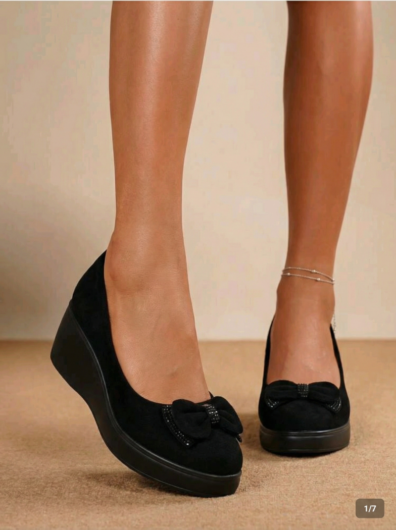 Andra Fekete Női Alkalmi Cipő #15969